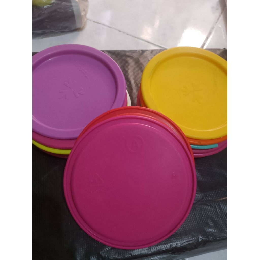 TUPPERWARE SECOND#TUTUP TOPLES 1,2L // TOPLES KODE A#TUTUP TOPLES 13CM