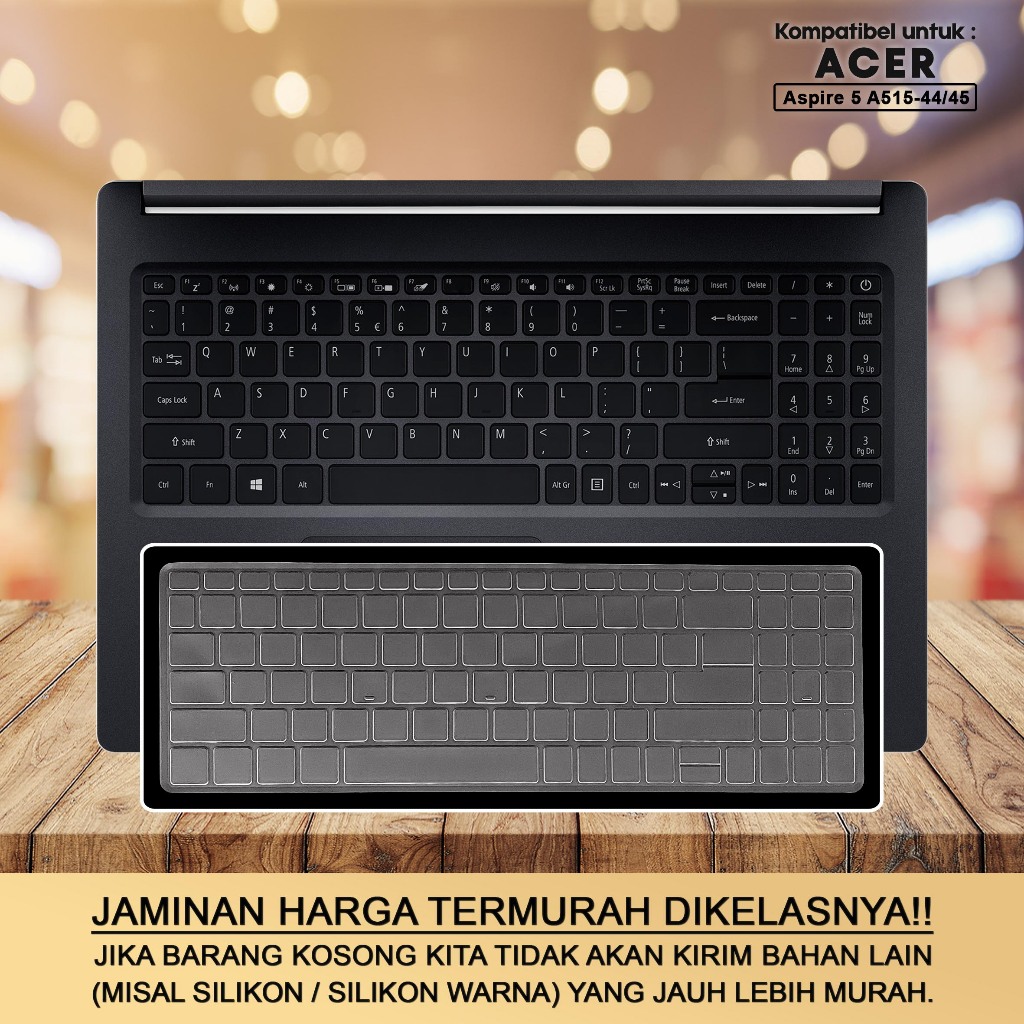 Keyboard Protector Cover Kompatibel untuk Acer Aspire 5 A515-45-R0J0 R0RG R1ZM R3RR R3TY R49R R4EE R