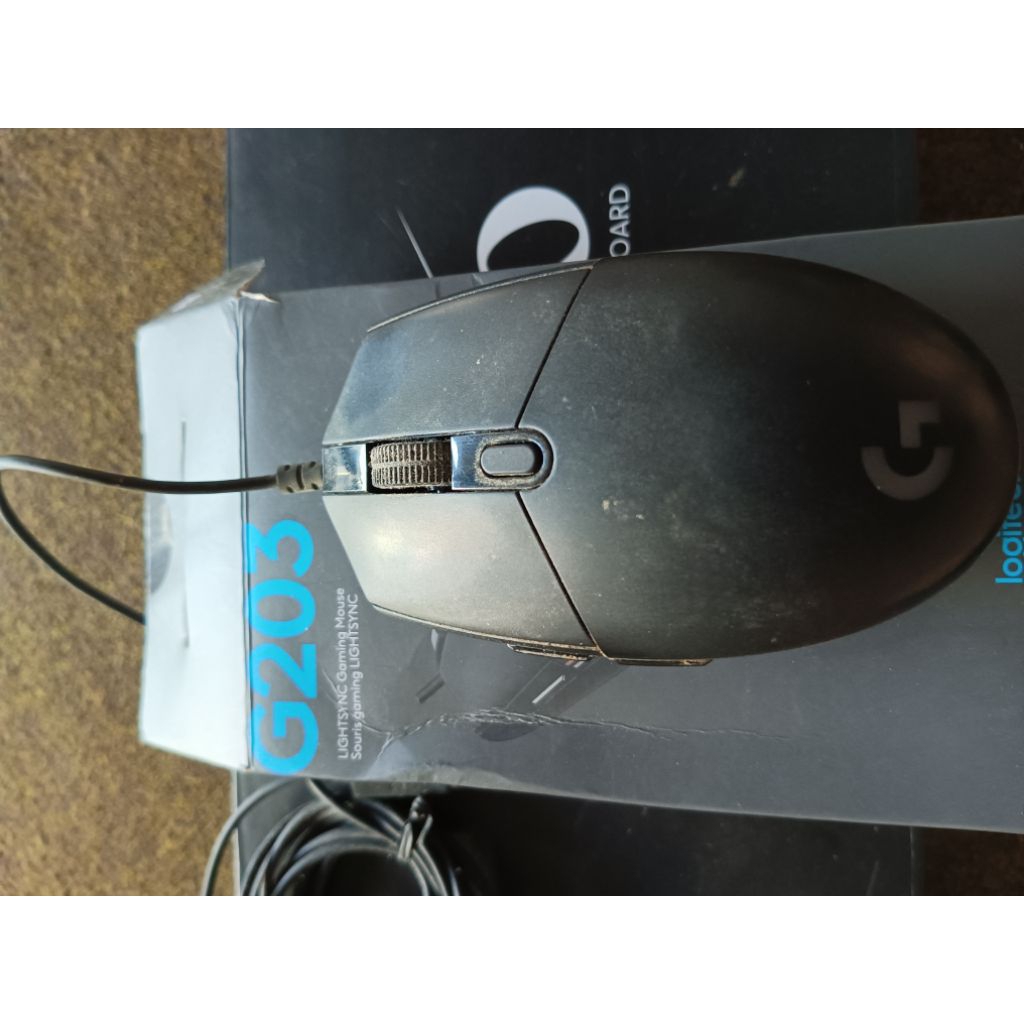 logitech g203 wire