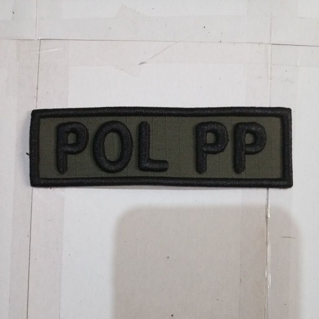 TULISAN POL PP BORDIR TIMBUL 3D