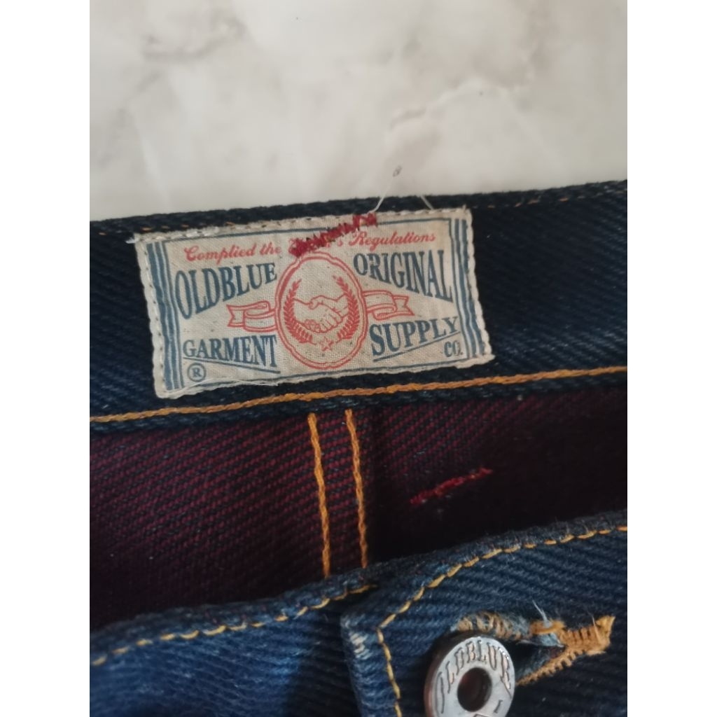 Old Blue Company 9 th Running Wild: 33 OZ Denim Size 30 (fit to 31)