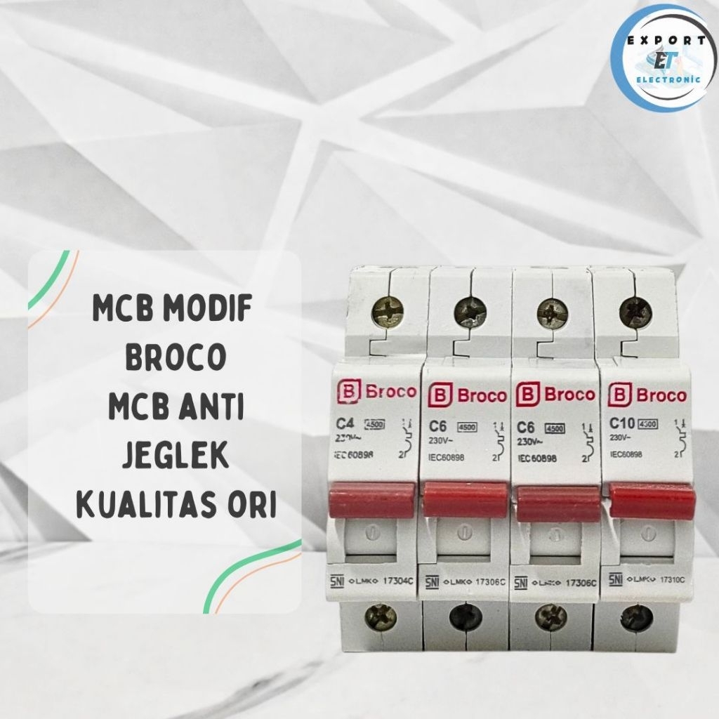 mcb modif anti jeglek broco modifikasi