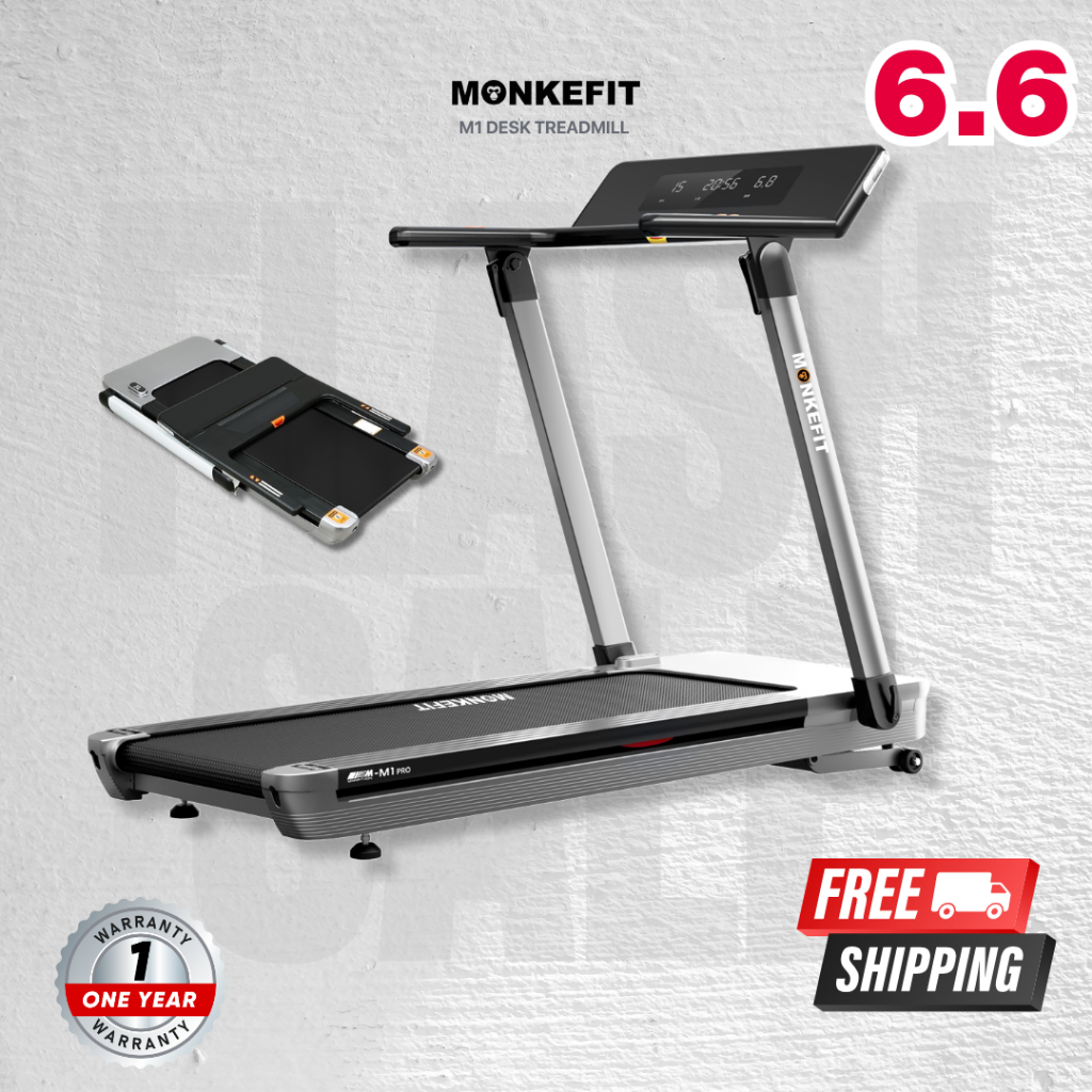 Monkefit M1 Treadmill – Treadmill Elektrik Home Fitness