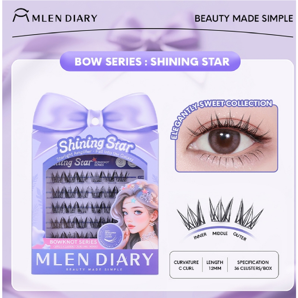 Markas.Kosmetik - MLEN DIARY Shining Star Series (LARGE)