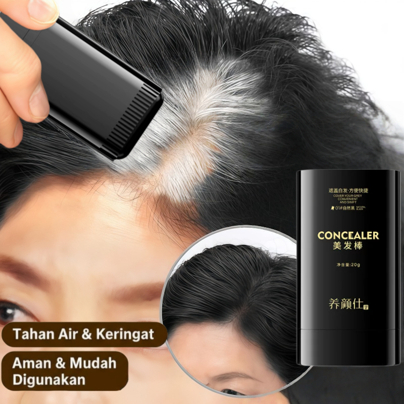 Pewarna rambut hitam Semir sisir uban rambut Cat rambut putih uban Semir rambut uban Stik Pewarna Ra