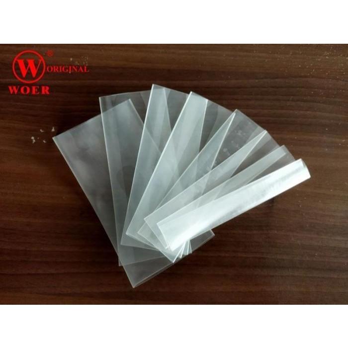 Heatshrink/ Selongsong Kabel Bakar Diameter 30mm Bening/ Clear Woer