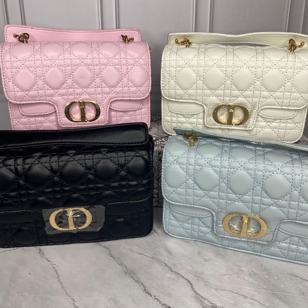 Tas Selempang Wanita Oneda Quinn dengan Tali Rantai Desain Elegan