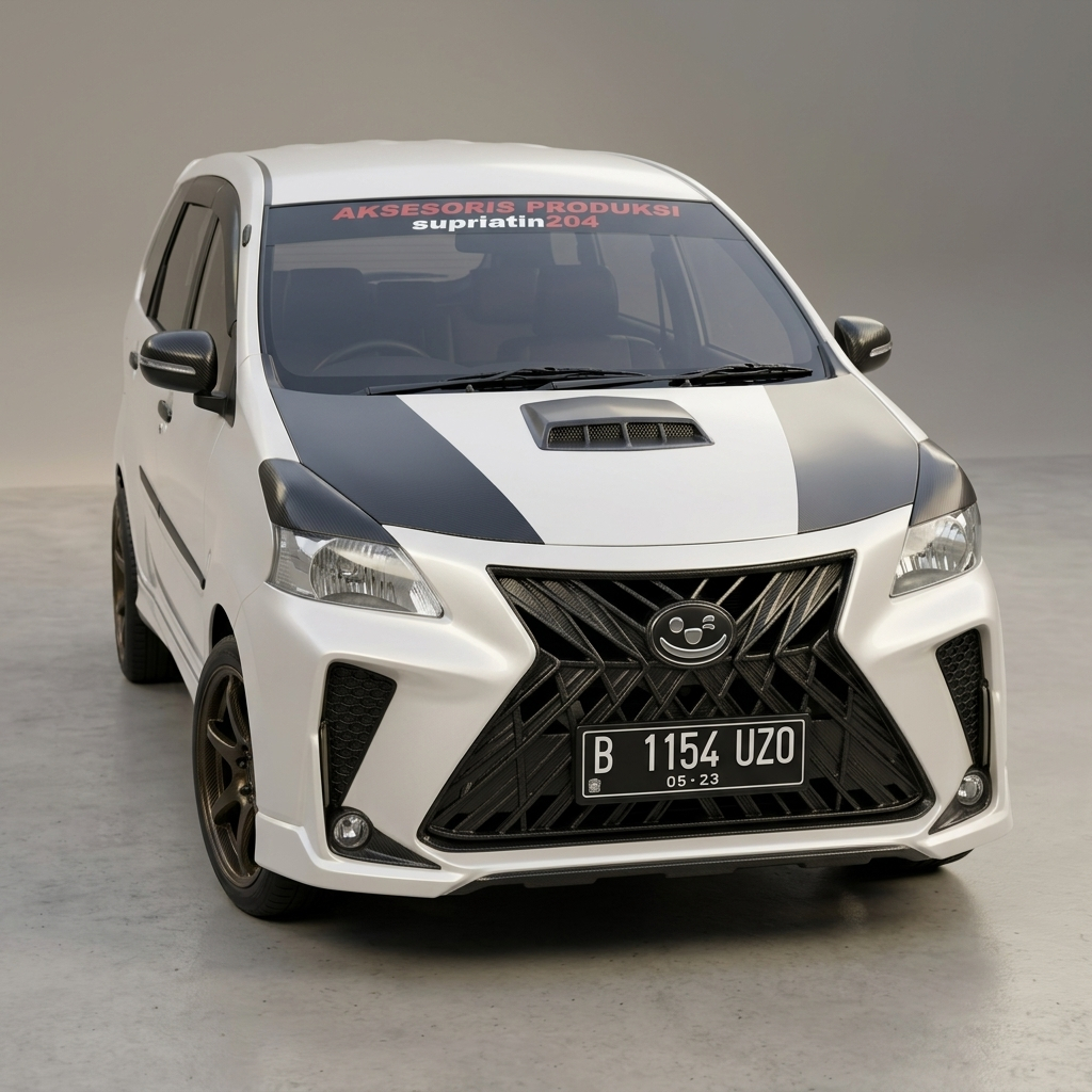 CICILAN 0% bodykit Toyota Avanza Lexus style