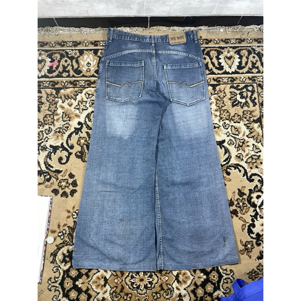 long pants y2k / bootcut cutbray