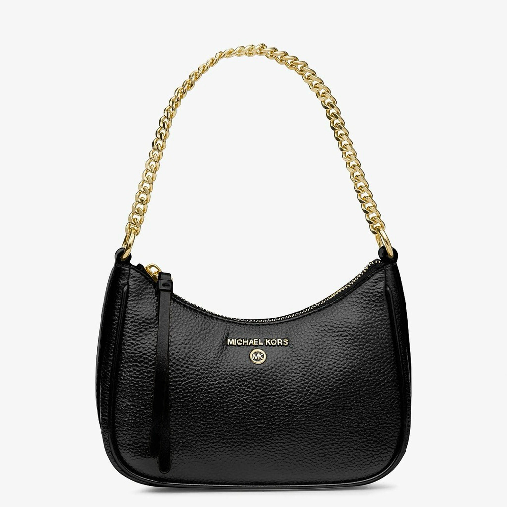 MK Jet Set Charm Small Pebbled Leather Pochette no pricetag