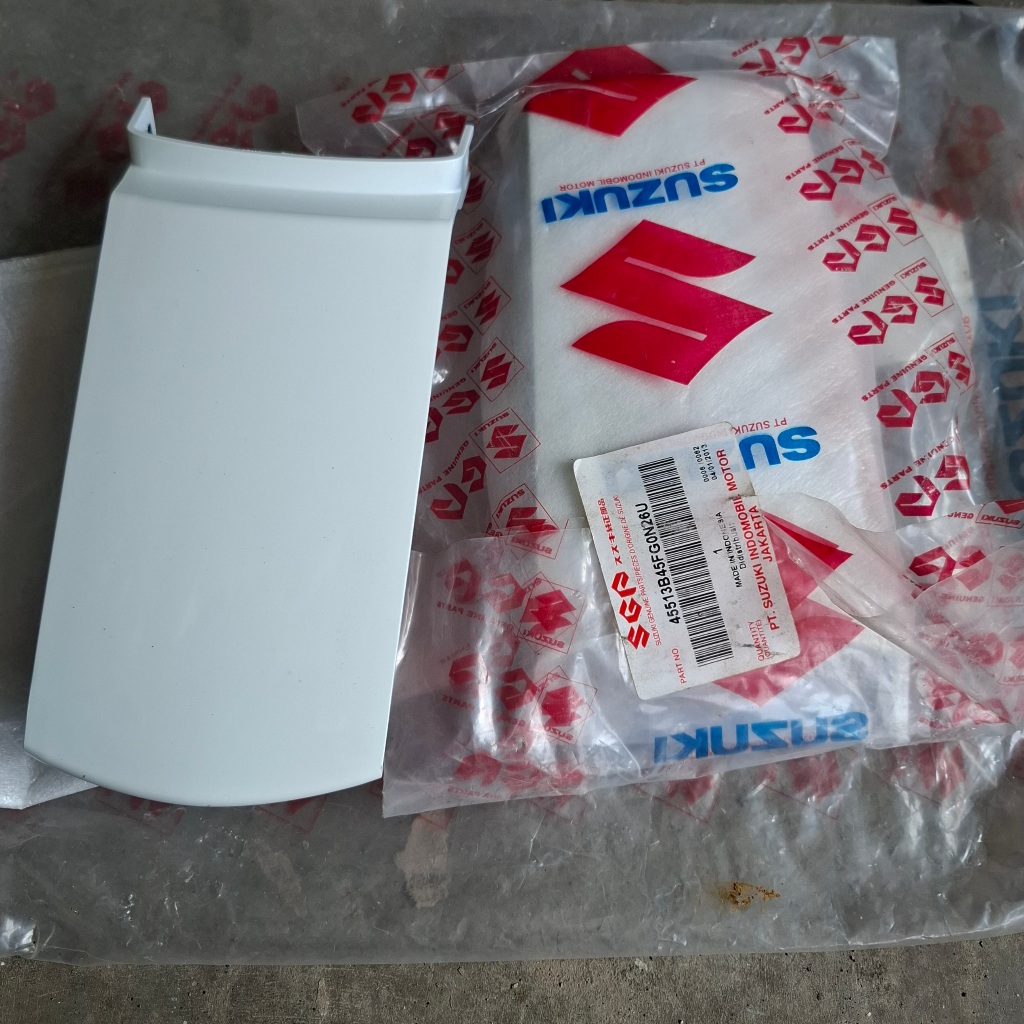 Sambungan body thunder 125 new pad cover lampu belakang original sgp