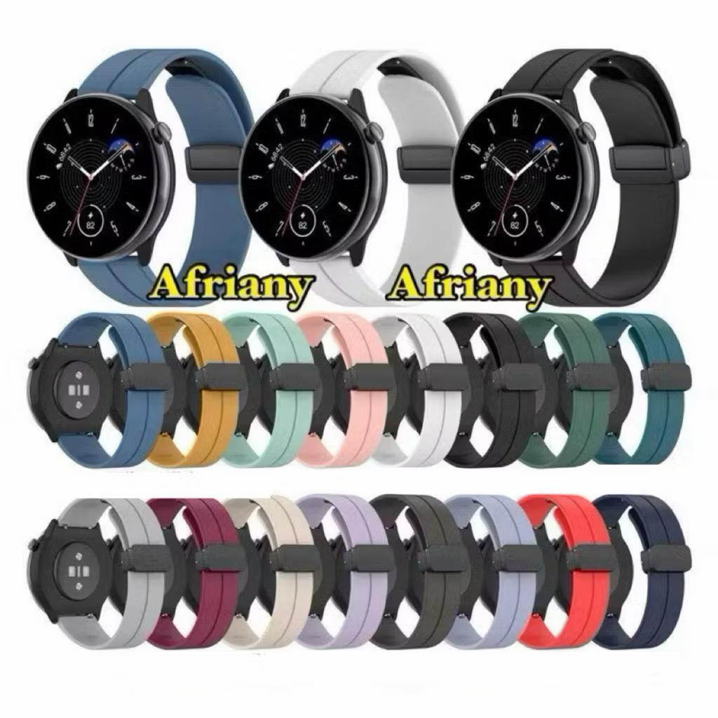 Strap Silicone Tali Magnetic Buckle Smartwatch Skmei Bozlun B55S/Skmei X Bozlun LE20