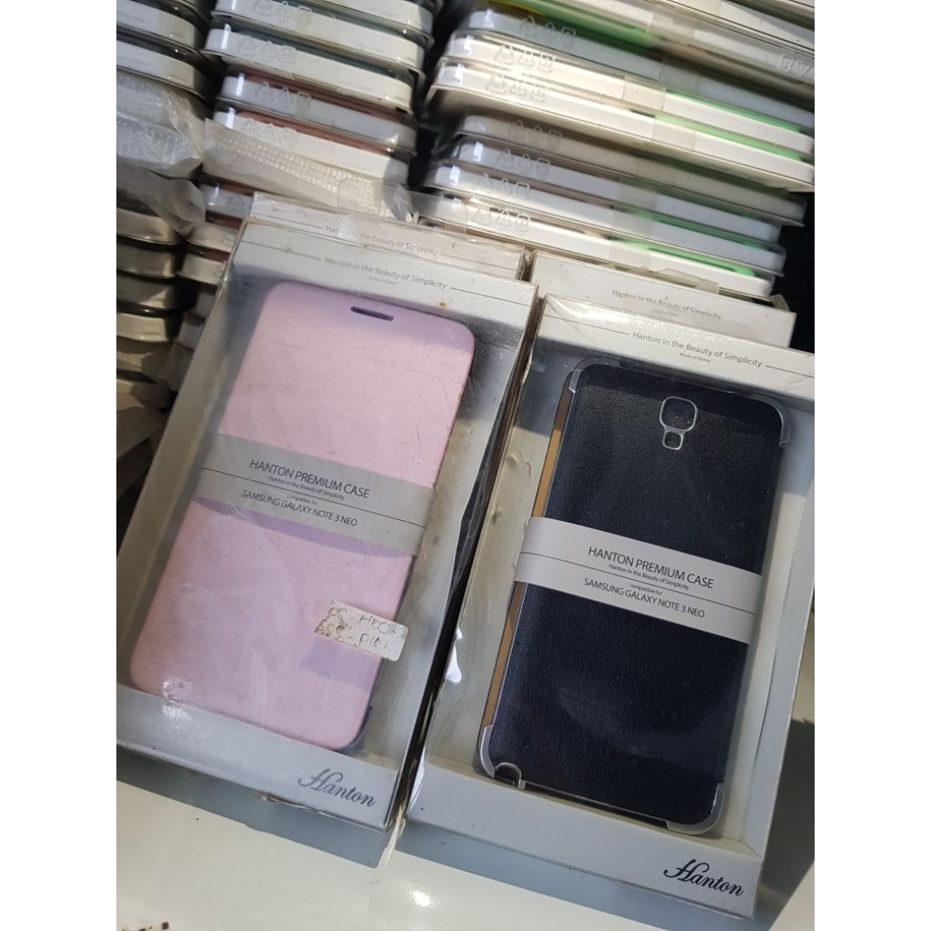 Hanton Premium Case Samsung Galaxy Note 3 Neo Original Resmi
