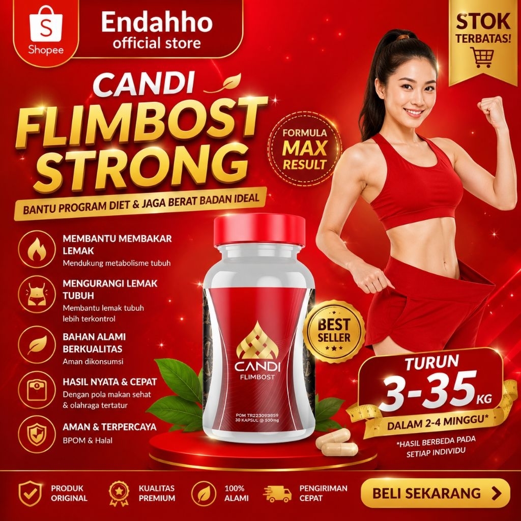 PELANGSING BADAN AMPUH CANDI Flimbost 30 Alat pelangsing