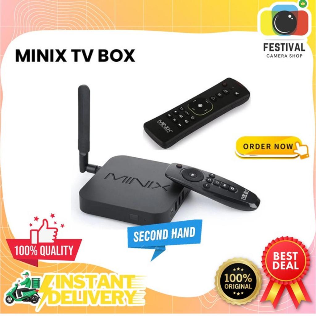 Android TV Box Minix Neo Black