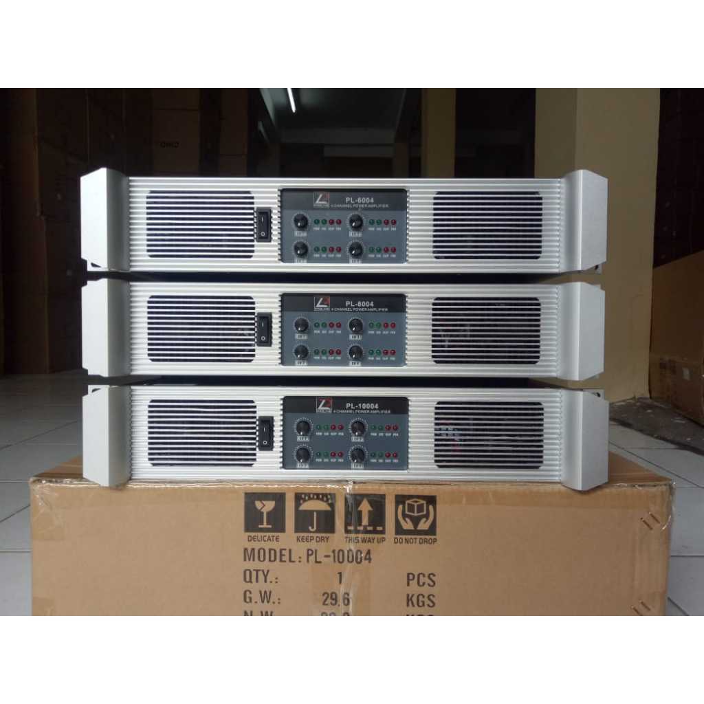 Power 4 Channel PASLINE PL 10004 | PASLINE PL10004 (4×1000 Watt)
