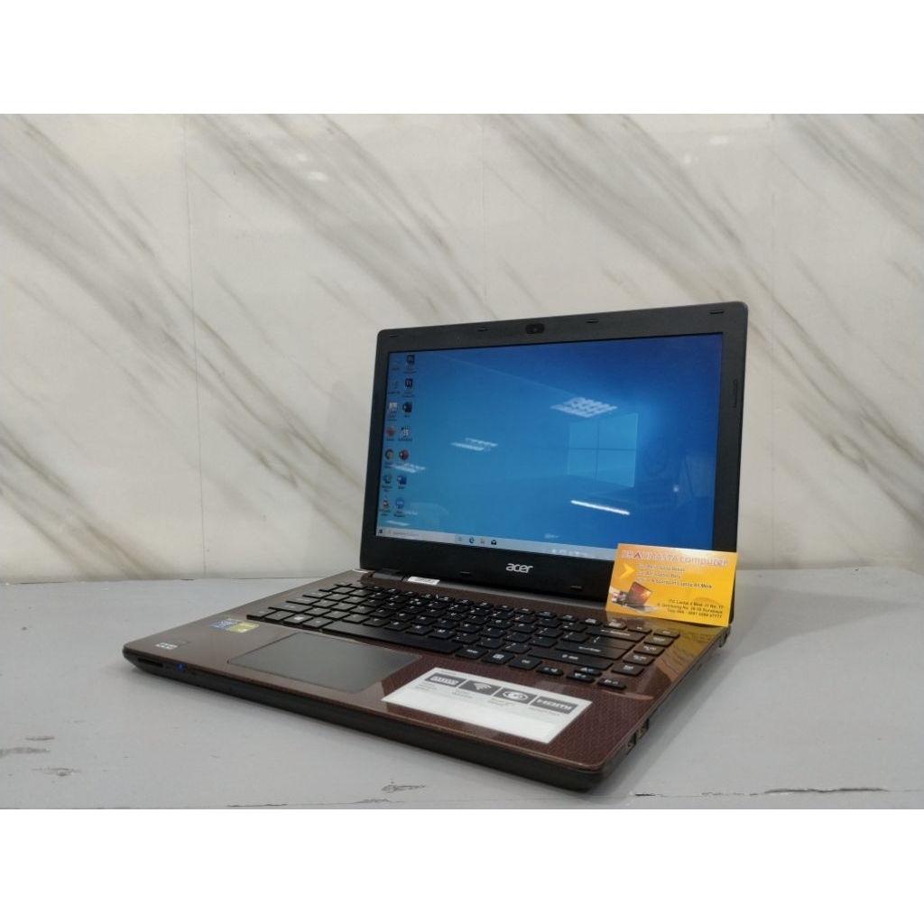 LAPTOP ACER ASPIRE E5-47IG SECOND SIAP PAKAI