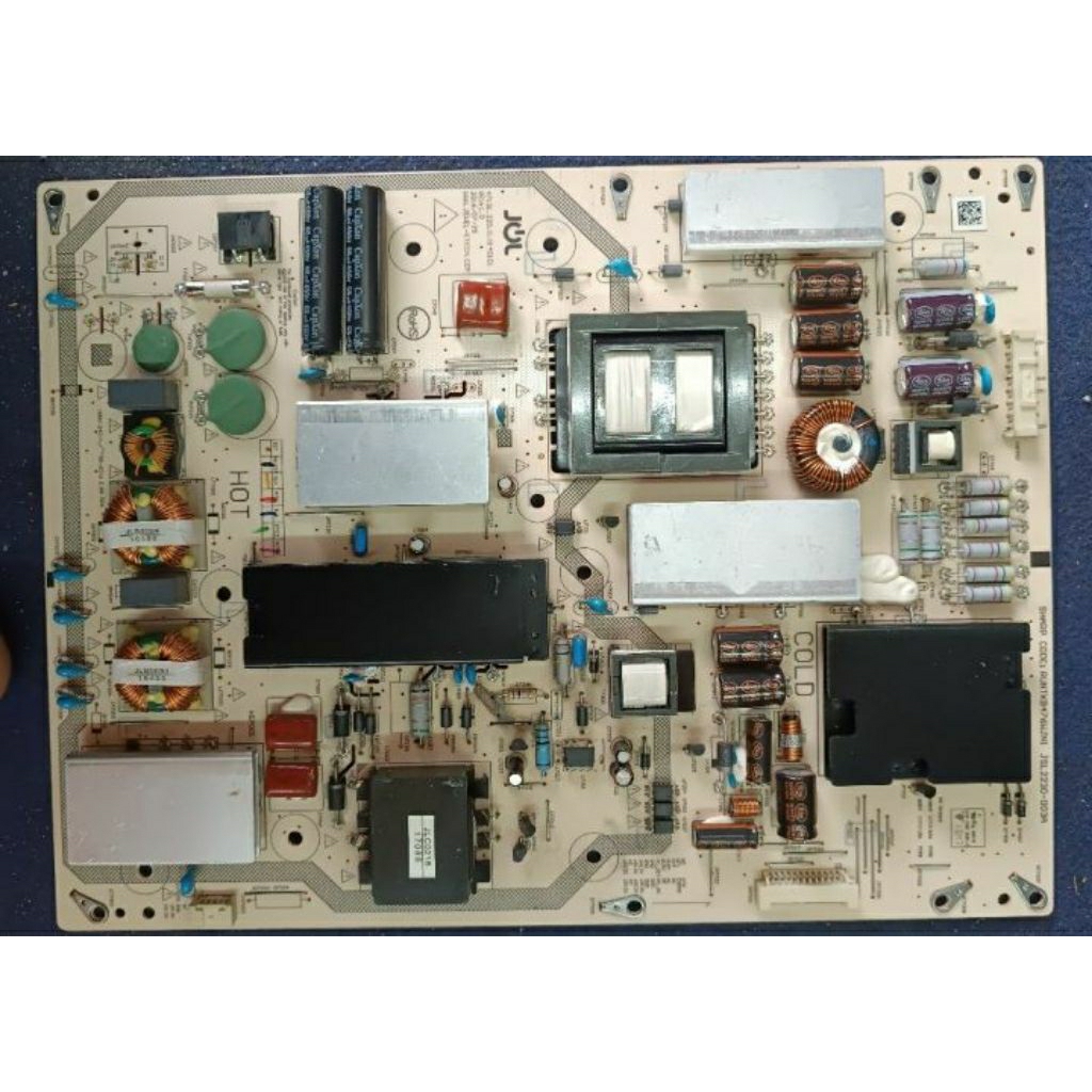 MESIN PSU POWER SUPLAY SUPLAI SUPPLY REGULATOR MODUL TV SHARP LC 60LE580x 60le580