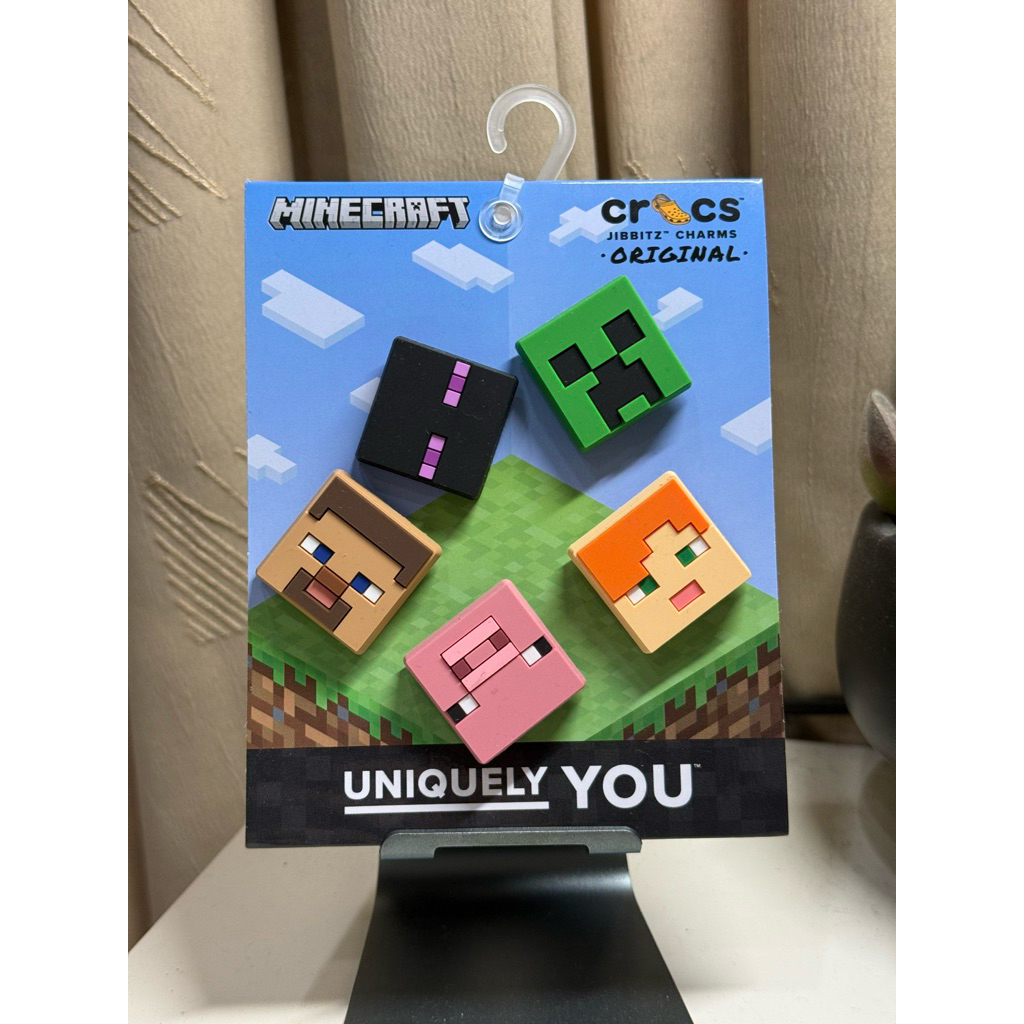MINECRAFT X CROCS Jibbitz Charms Original