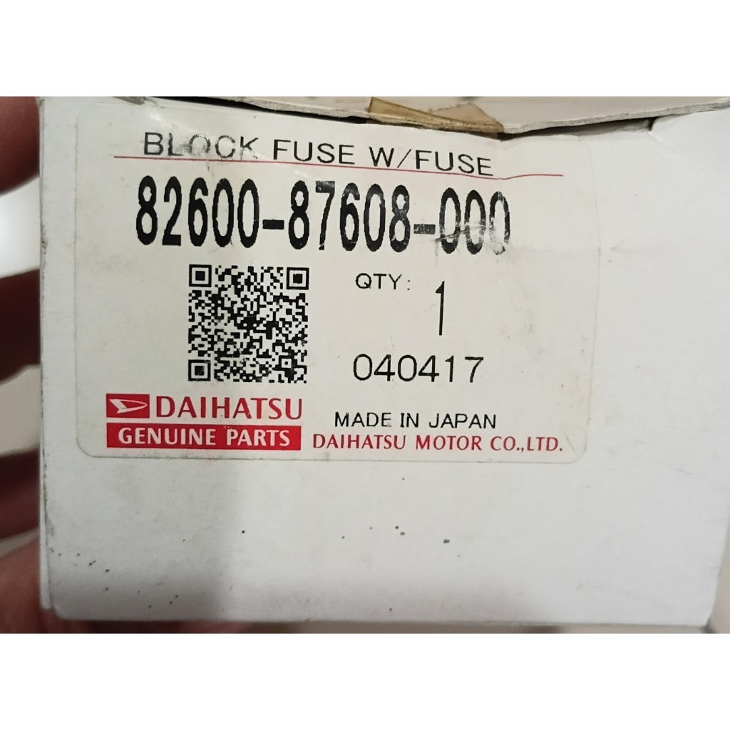Fuse Box Box Sekring Ori Import/Japan Taft Gt/Hiline/Rocky/Taft Independent/Rocky Independent/Feroza