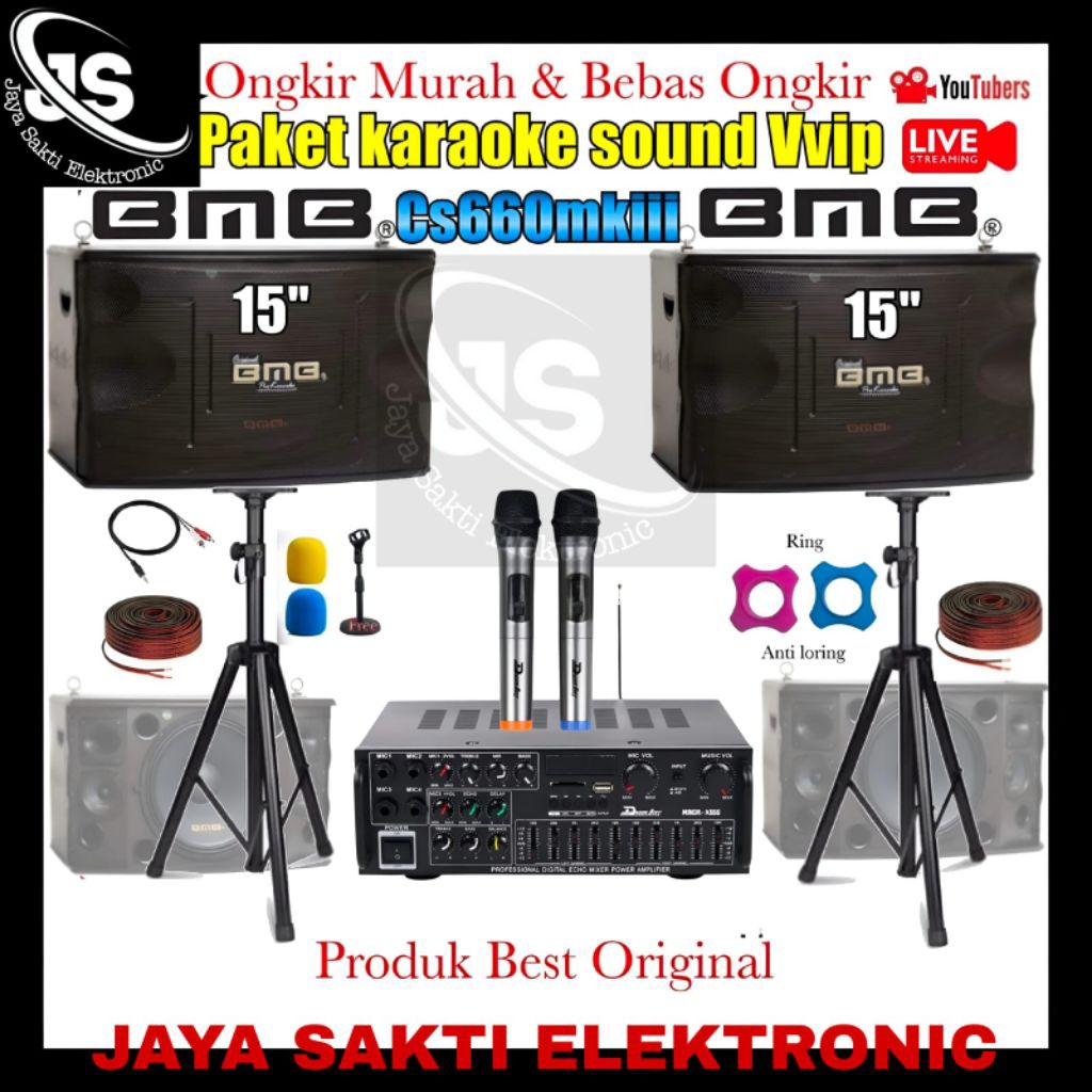Speaker 15 Inch BMB CS 660 V MK III Original bmb cs660v mk iii Garansi 3thn Harga 1 Pasang