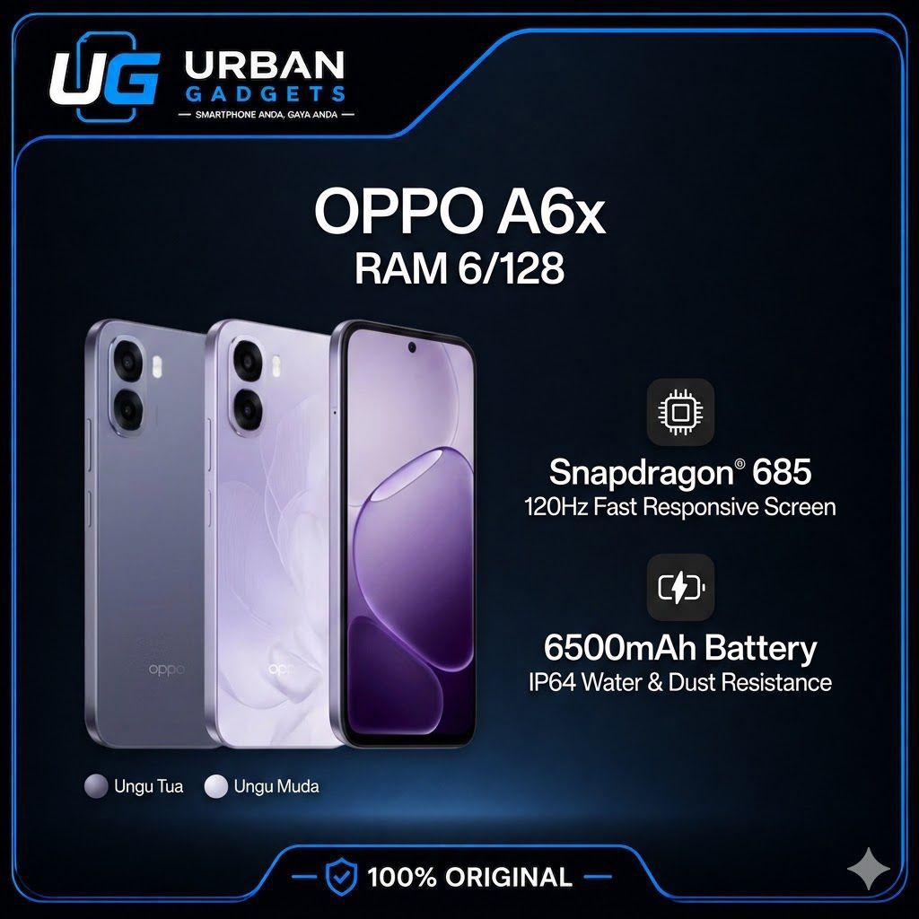 OPPO A6X RAM 6/128GB BNOB GARANSI RESMI