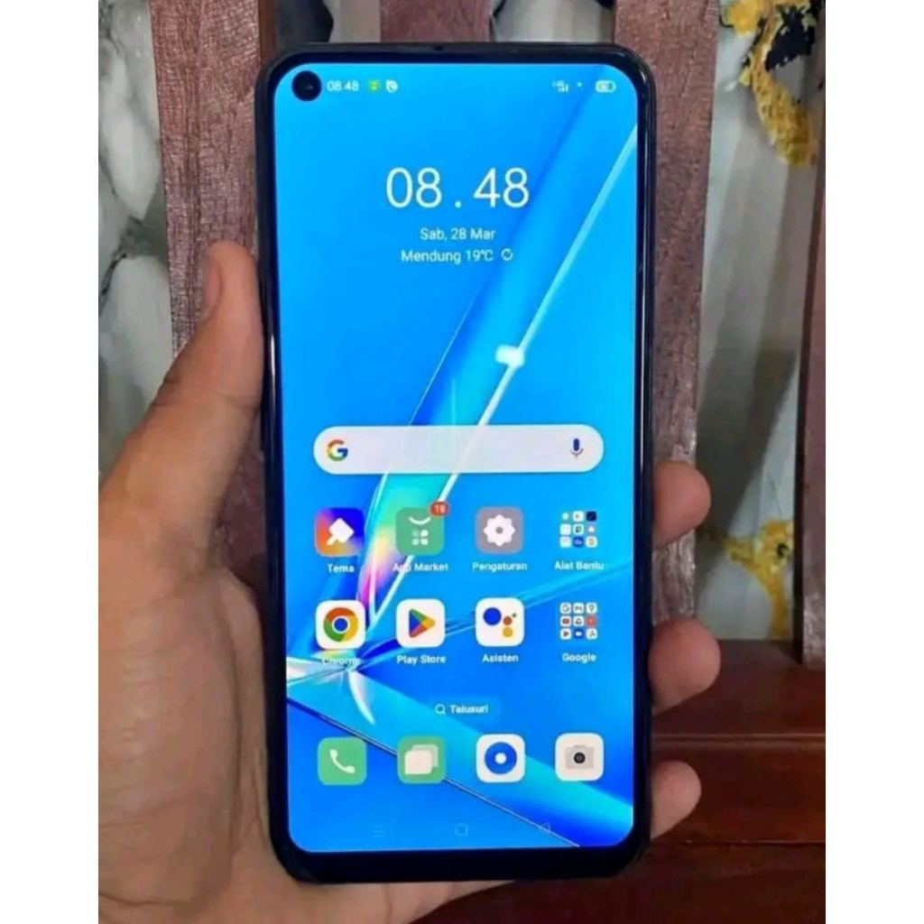 LCD Touchscreen Ori Asli Copotan Oppo A52 / A92 / A72