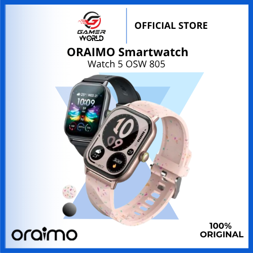 ORAIMO Smartwatch Watch 5 OSW 805 Original Resmi Official Store Ori Smart Jam Tangan Pintar Call