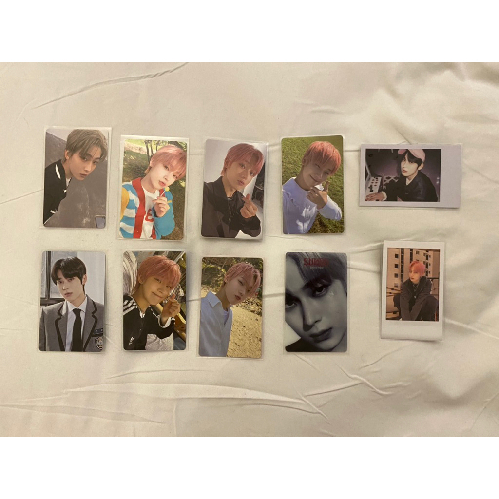 TAKE ALL PHOTOCARD SUNOO ENHYPEN BONUS ENHYPEN GROUP PHOTOCARD