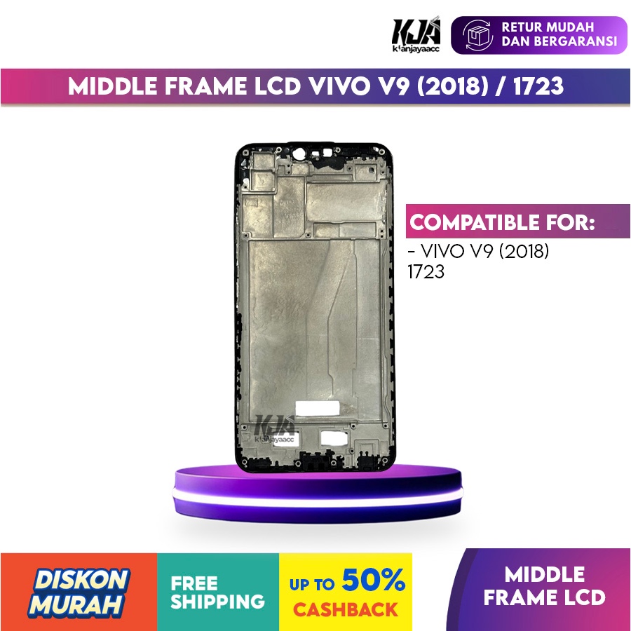 Middle Frame LCD VIvo V9 2018 1723 Original