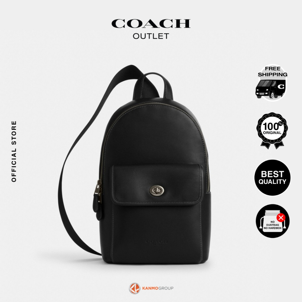 (ONLINE EXCLUSIVE) Coach Turnlock Sling Pack - Tas Selempang Pria