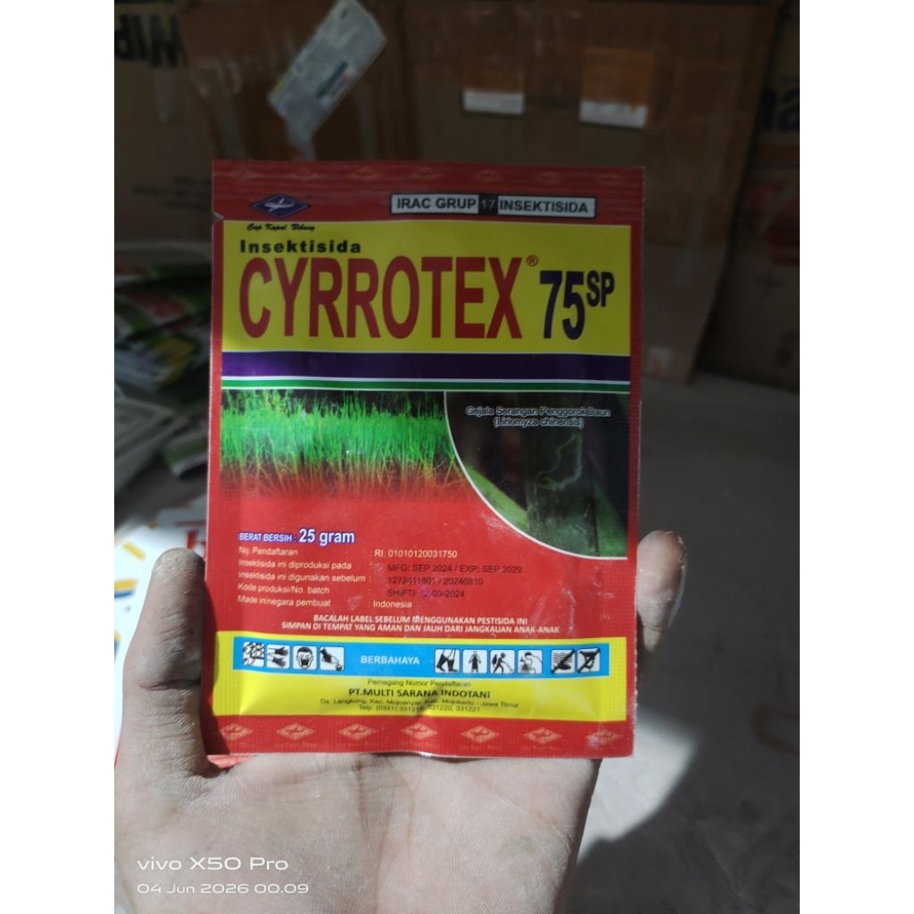 CYRROTEX KEMASAN 20PGRAM