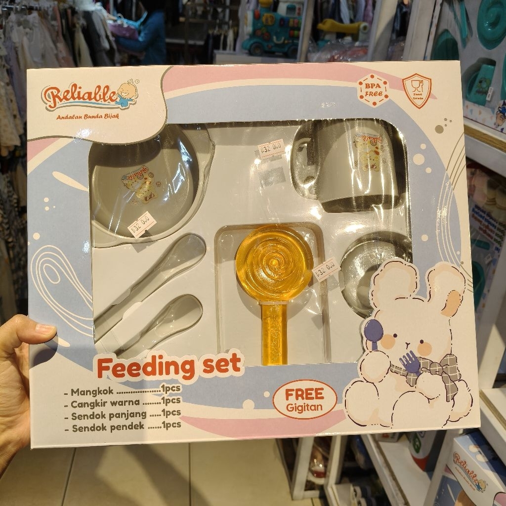 Reliable Feeding Set RFS - 5002 Tempat makan Bayi