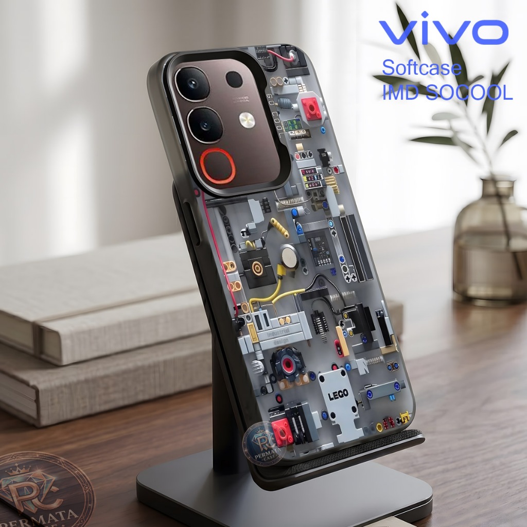 PC135 Case Vivo Y04 Y29s Y29 Y04s Y19s 4g Y19s Pro Y400 4g 5g V40 Lite Pelindung Hp Case Kilau/Gloss