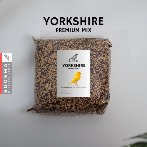 SUGEMA Yorkshire Premium Mix - Pakan Kenari Yorkshire Harian & Breeding