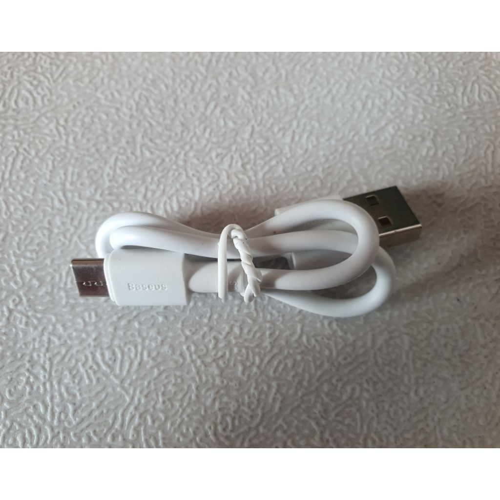 kabel data Power Bank Baseus 30cm Original Copotan Power Bank