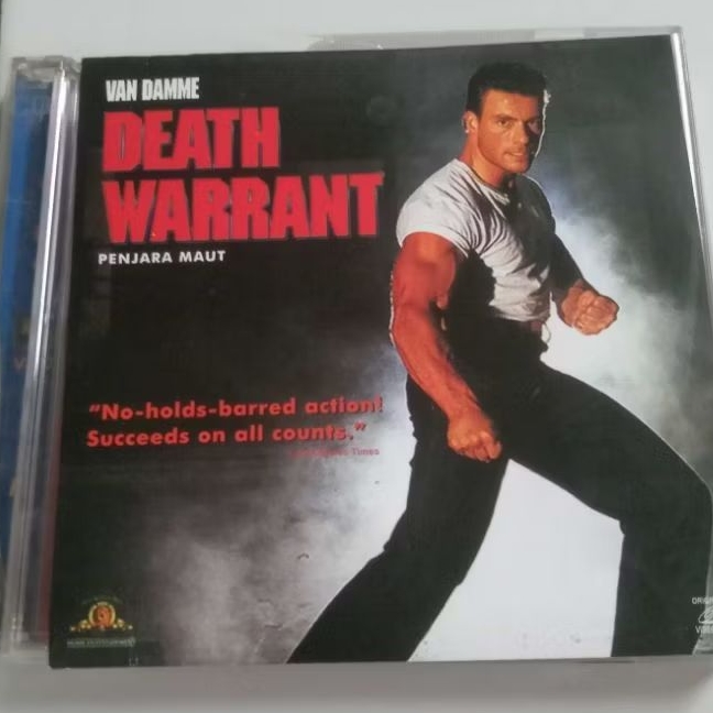 VCD ORIGINAL DEATH WARRANT Feat JEAN CLAUDE VAN DAMME TEKS INDONESIA