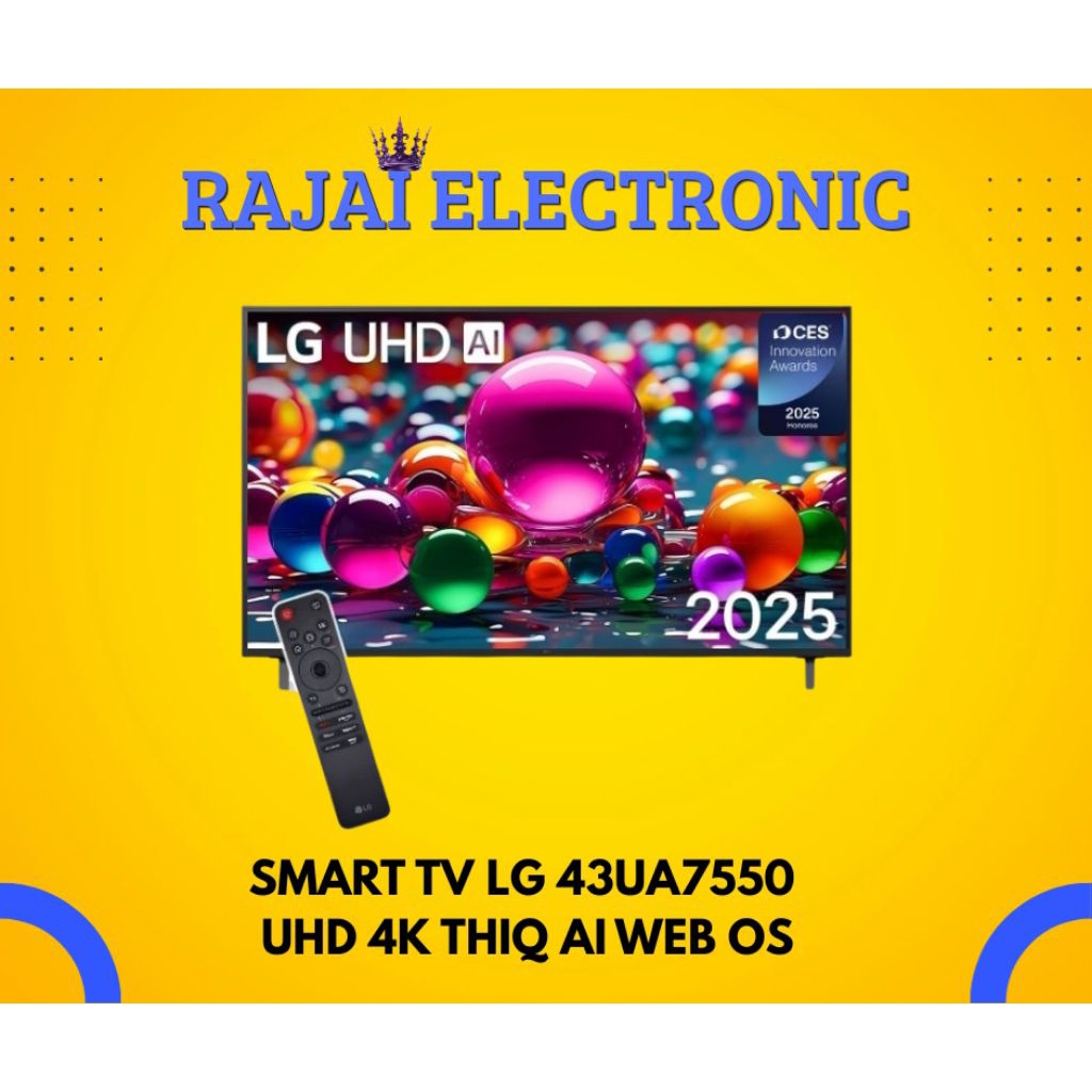 SMART TV LG 43UA7550 UHD 4K / WEB OS LG 43INCH 43UA7550 / SMART TV LG UHD 4K