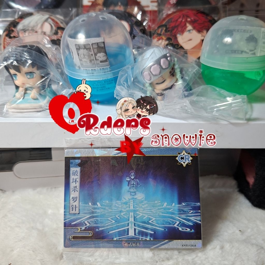 [FREE PHOTOCARD AKAZA OFFICIAL‼️]WTS [WANT TO SELL] DEMON SLAYER/KIMETSU NO YAIBA MUICHIRO DAN TENGE