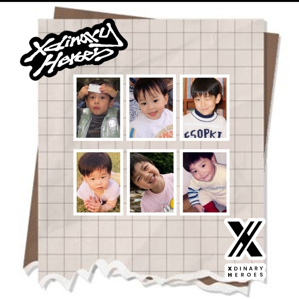 IDOL PHOTO ID XDINARY HEROES (fanmade)