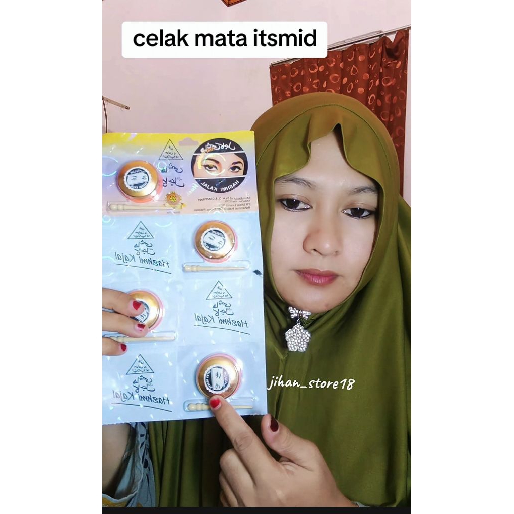 Celak Mata Hashmi Kajal bulat