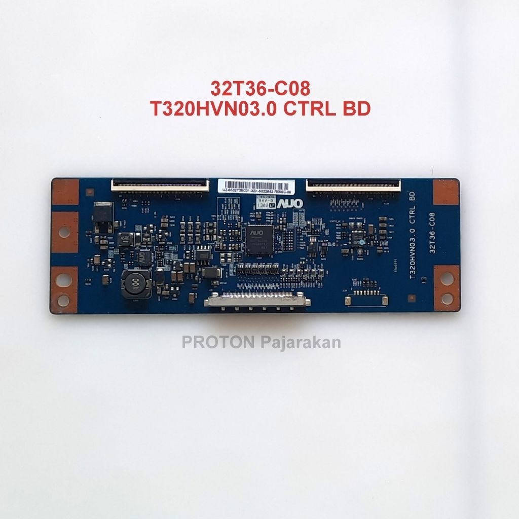 Tikon layar LED TV Samsung UA32F5000 UA32F5000AM UA32F5000AMXXY Tcon Display AUO 32T36-C08 T320HVN03