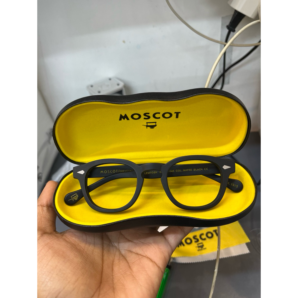 kacamata frame moscot original lemtosh Kacamata Lensa Photokromic Bluecromic Antiradiasi Blueray Min
