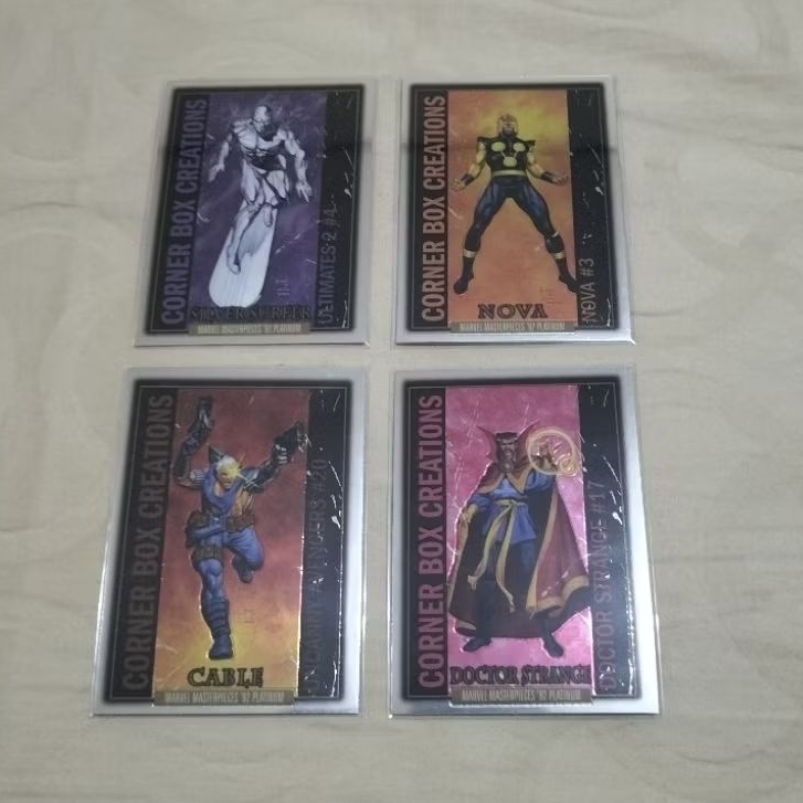 KARTU MARVEL MASTERPIECES 92 PLATINUM/ORIGINAL/SUPER LANGKA/SKYBOX/BACA DESKRIPSI
