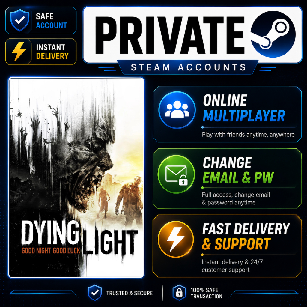 Dying Light - Steam PC Original - Akun Private Online