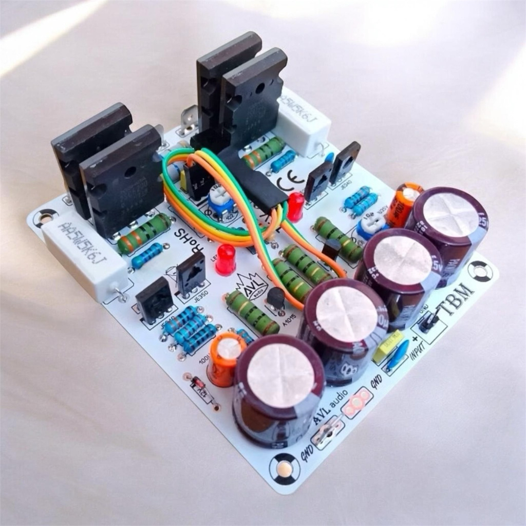 Kit Driver TBM 2 Ohm FLAT & SUBLOW Modif Bias Servo Dobel Layer