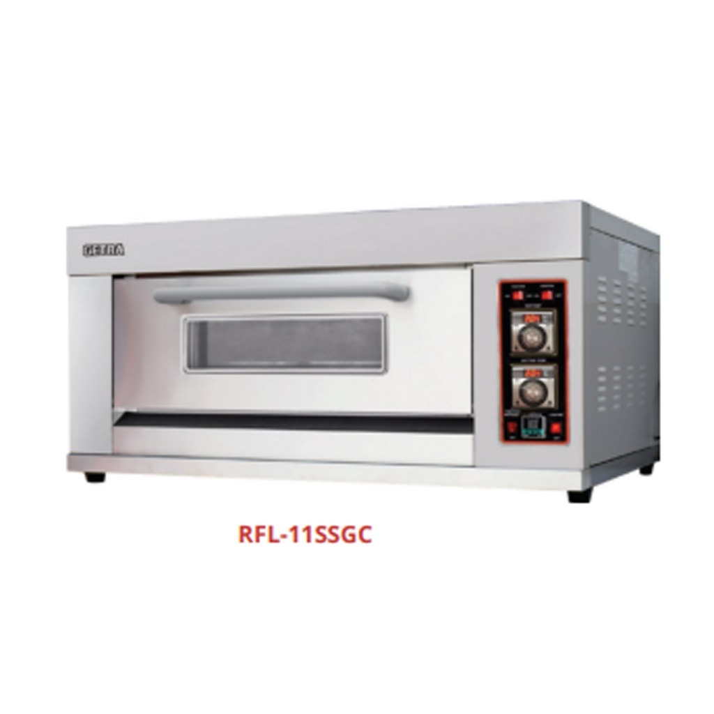 Oven Gas Roti Kue GETRA RFL-11SSGC / RFL-12SSGC, Oven Pemanggang Baking Getra