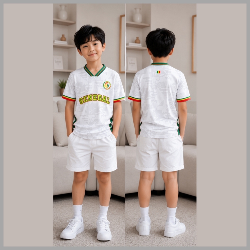 KAOS JERSEY ANAK SENEGAL - JERSEY SENEGAL FANTASY CUSTOM FULLPRINT ART-01