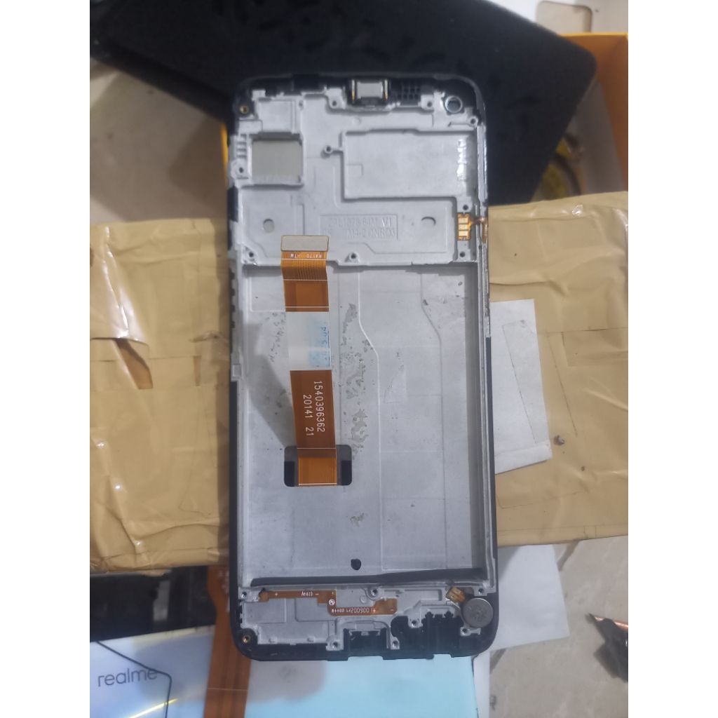 tatakan lcd Realme 6 ori copotan
