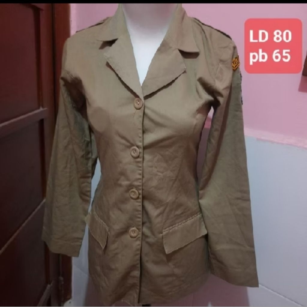 Atasan Seragam Kerja PNS Wanita Preloved